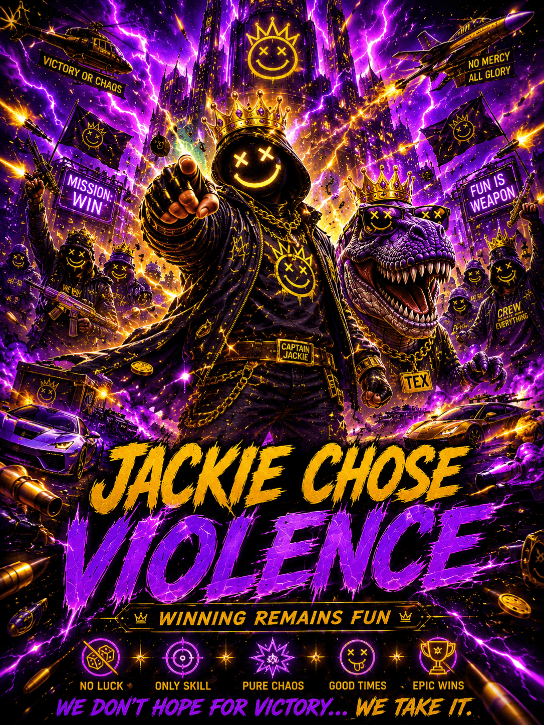 Jackie Chose Violence — Winning Remains Fun